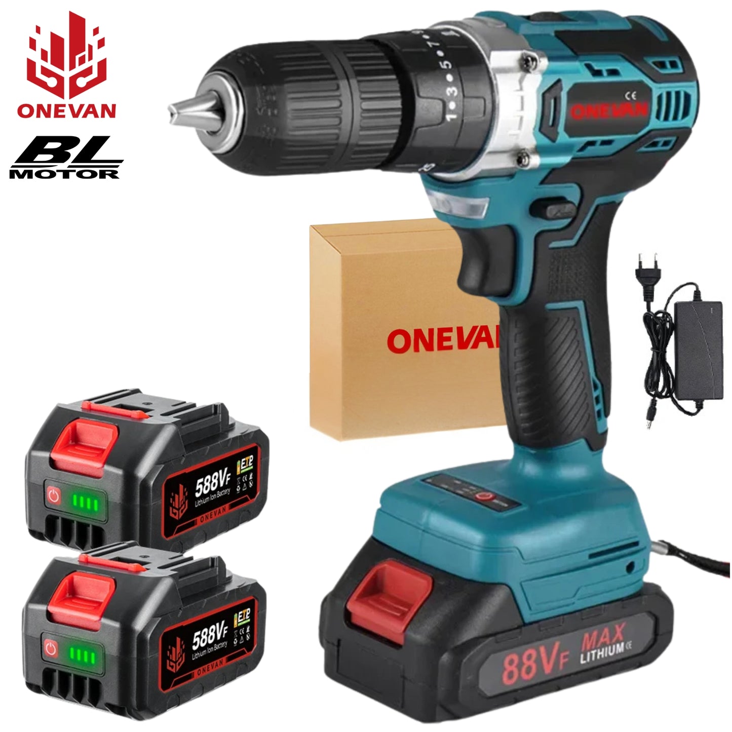 TALADRO INALÁMBRICO 1000 W