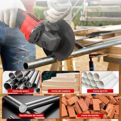 AMOLADORA ANGULAR INALÁMBRICA 3000 W